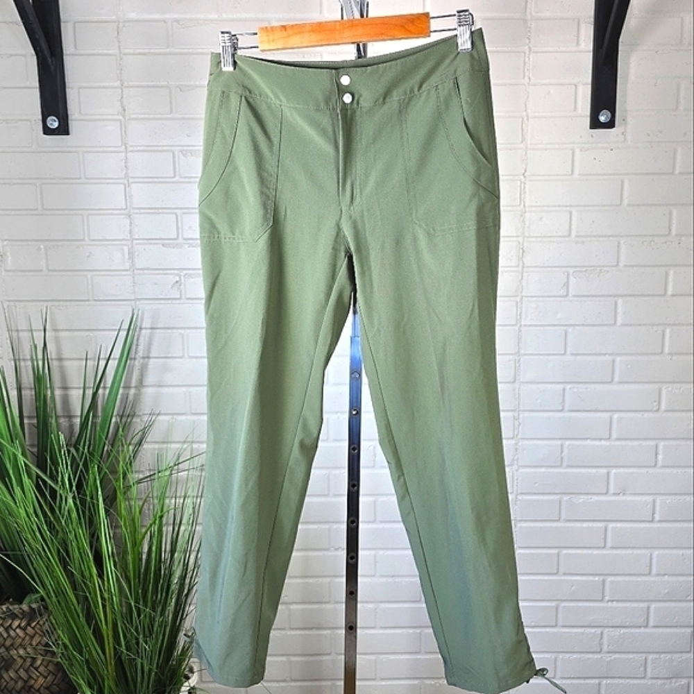 CL🚨 Sunday Green Jogger Pants Size 2 Ruched Hem